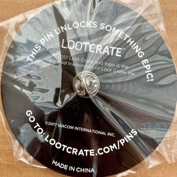 Avatar the Last Airbender Enamel Pin Aang Lootcrate Lootpins May 2017 Guardians - Picture 3 of 3